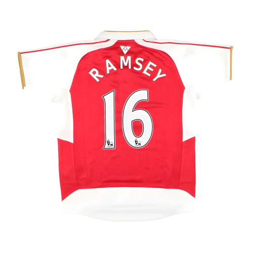 Arsenal 2015-16 Home Shirt (SB) Ramsey #16 (BNWT)