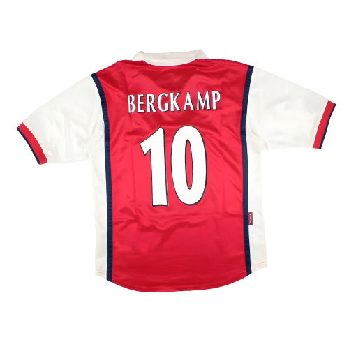 Arsenal 1998-99 Home Shirt (XLB) Bergkamp #10 (Very Good)  Arsenal 1998-99 Home Shirt (XLB) Bergkamp #10 (Very Good)