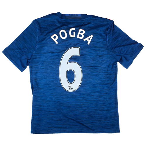 Manchester United 2016-17 Away Shirt (XLB) Pogba #6 (Very Good)