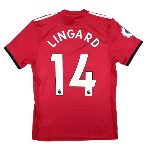 Manchester United 2017-18 Home Shirt (S) Lingard #14 (Excellent)
