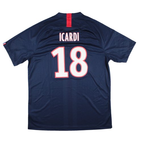 PSG 2019-20 Home Shirt (L) Icardi #18 (Excellent)