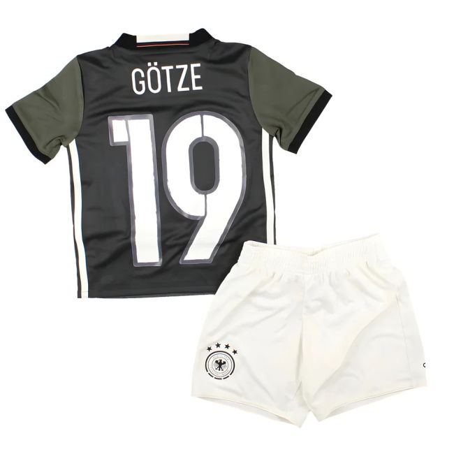 Germany 2016-17 Away Mini Kit (4-5Yrs) Gotze #19 (BNWT)