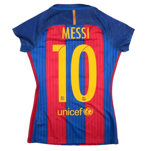 Barcelona 2016-17 Home Shirt (BNWT) (Womens XS) Messi #10 (BNWT)