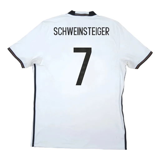 Germany 2016-17 Home Shirt (L) Schweinsteiger #7 (Very Good)