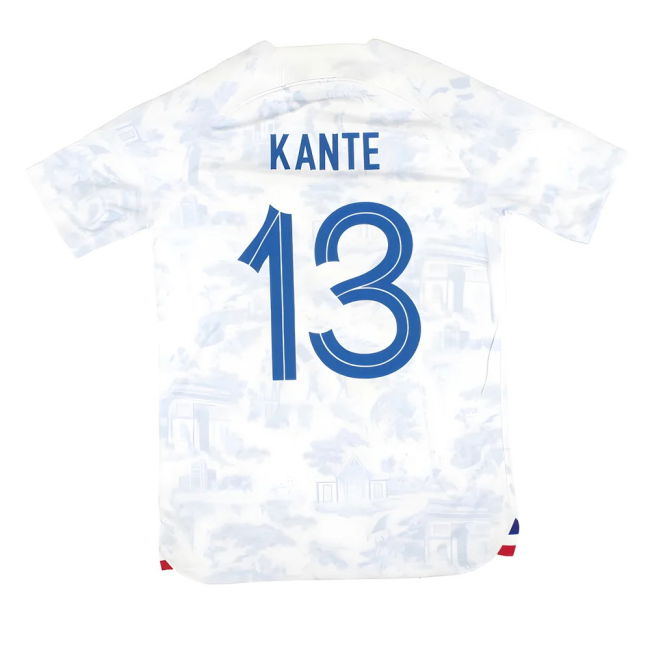 France 2022-23 Away Shirt (Medium Boys) Kante #13 (Mint)