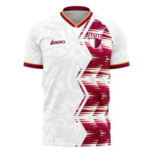 Qatar 2026-2027 Concept Away Kit (Libero) Kids Short Sleeve