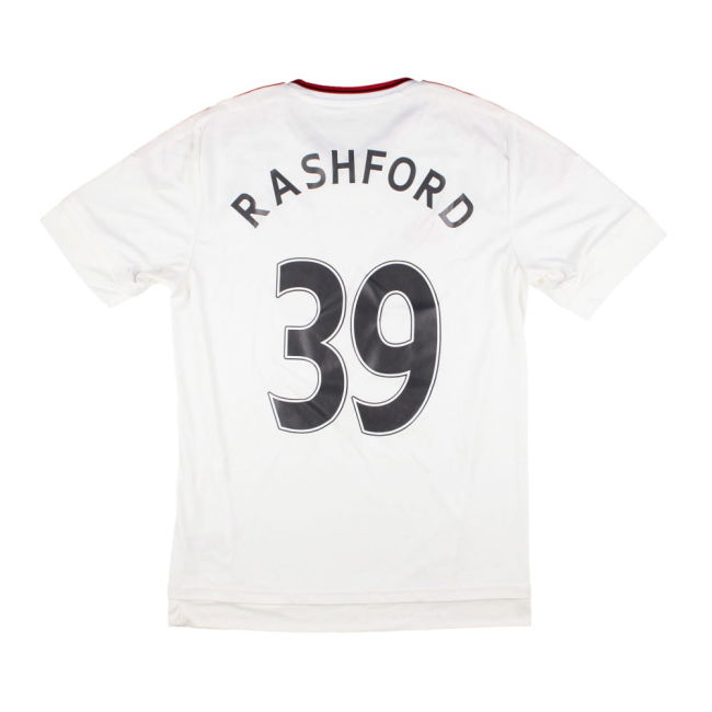 Manchester United 2015-16 Away Shirt (S) Rashford #39 (Excellent)