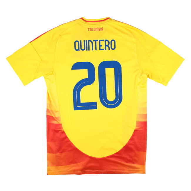 Colombia 2024-25 Home Shirt (M) Quintero #20 (BNWT)