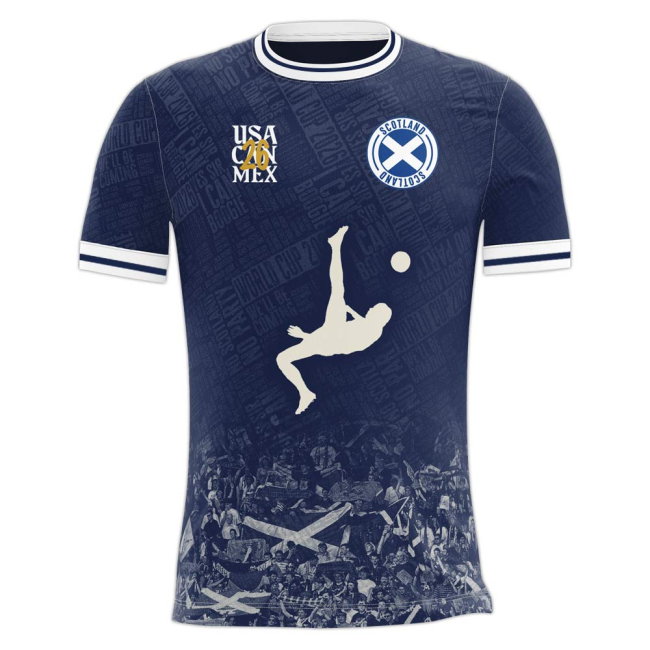 Scotland 2026-2027 Supporters Concept Kit Kids Short Sleeve