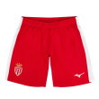 2026-2027 AS Monaco Home Shorts (Red)