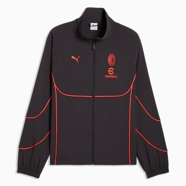2026-2027 AC Milan PUMATECH-X Track Jacket - woven (Flat Dark Gray)