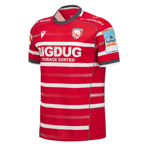 2026-2027 Gloucester Rugby Poly Home Replica Shirt - Kids