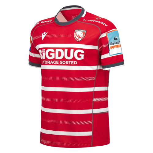 2026-2027 Gloucester Rugby Poly Home Replica Shirt