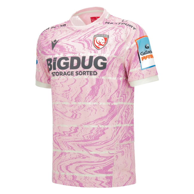 2026-2027 Gloucester Rugby Poly Away Replica Shirt