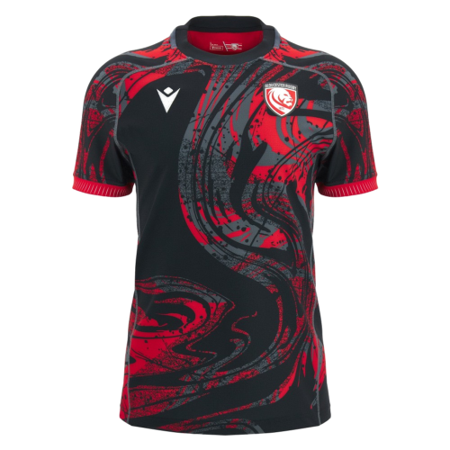 2026-2027 Gloucester Rugby Training Shirt (Black)