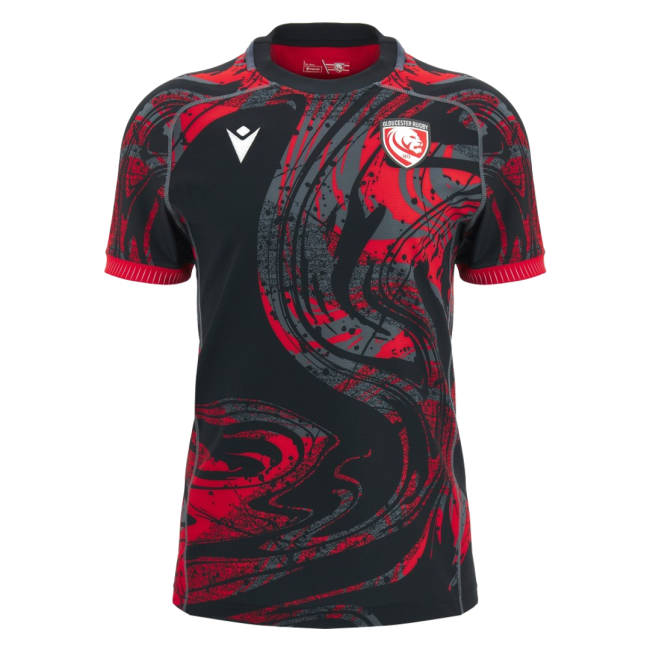 2026-2027 Gloucester Rugby Training Shirt (Black)