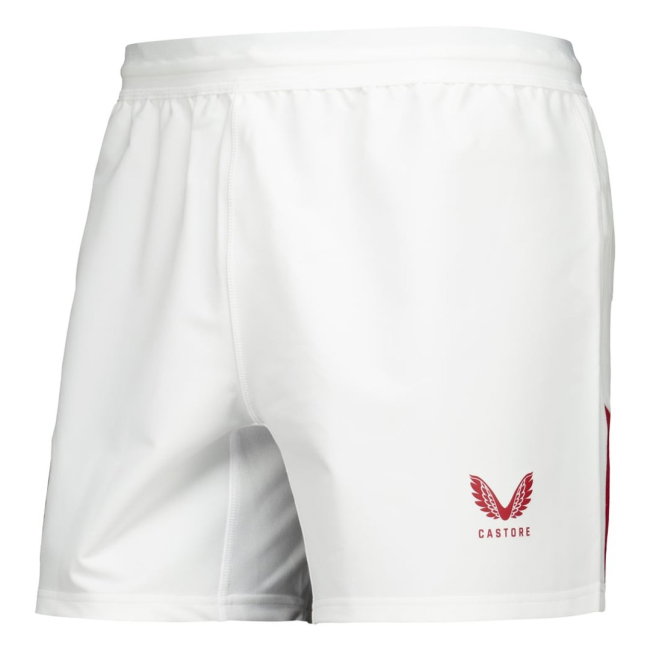 2026-2027 England Rugby Home Shorts (White)