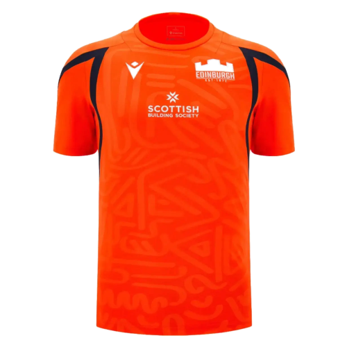 2026-2027 Edinburgh Rugby Poly Training Shirt (Orange)