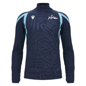 2026-2027 Sale Sharks Quarter Zip Training Top (Navy)