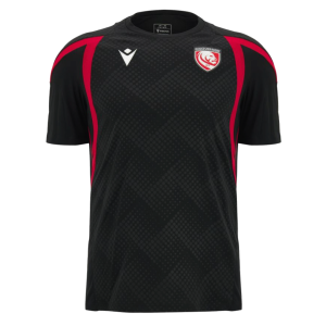 2026-2027 Gloucester Rugby Poly Training Shirt (Black)