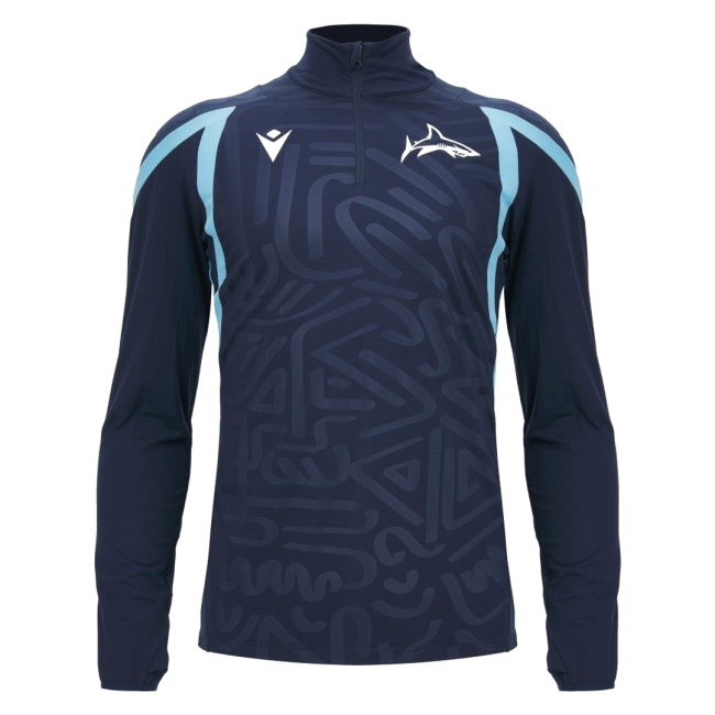 2026-2027 Sale Sharks 1/4 Training Top (Navy)