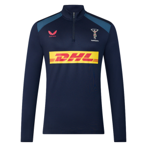 2026-2027 Harlequins Training Quarter Zip Top (Navy)