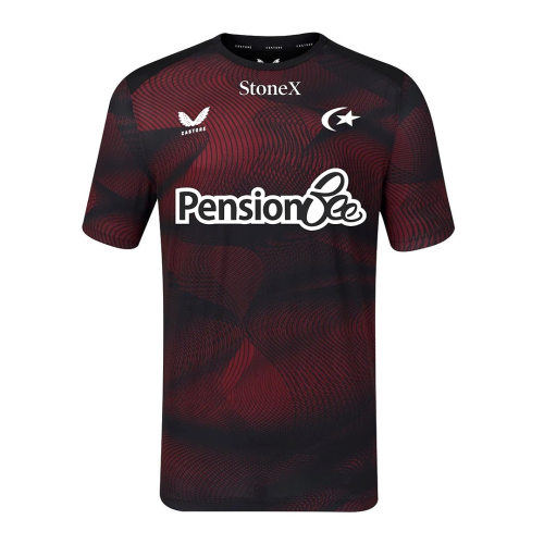 2026-2027 Saracens Rugby Pre-Match Shirt (Black)