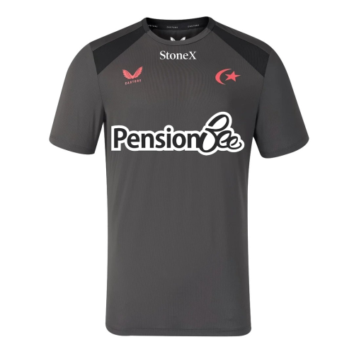 2026-2027 Saracens Rugby Training Shirt (Grey)
