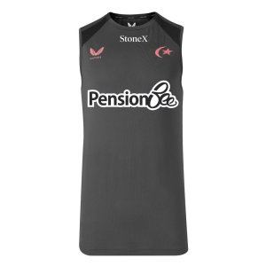 2026-2027 Saracens Rugby Training Vest (Gunmetal)