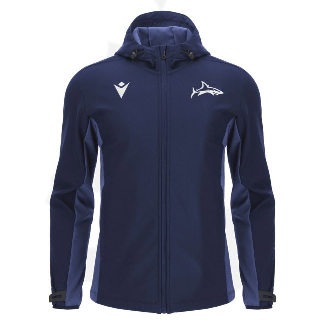 2026-2027 Sale Sharks Softshell Heavy Jacket (Navy)