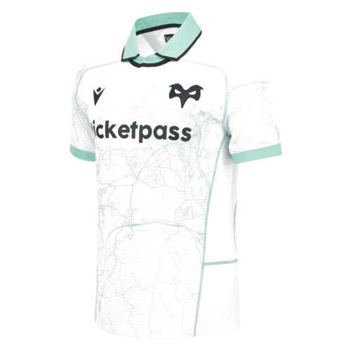 2026-2027 Ospreys Home Poly Replica Rugby Shirt (Kids)