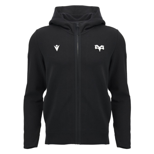 2026-2027 Ospreys Rugby Travel Full Zip Hoodie (Black)