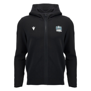 2026-2027 Glasgow Warriors Travel Full Zip Hoodie (Black)