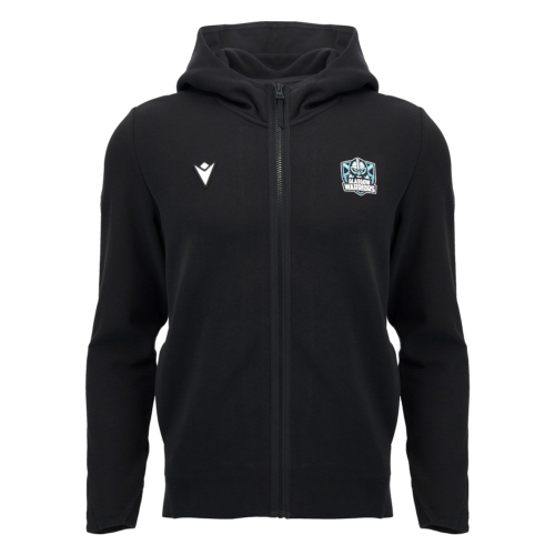 2026-2027 Glasgow Warriors Travel Full Zip Hoodie (Black)