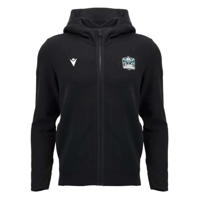 2026-2027 Glasgow Warriors Travel Full Zip Hoodie (Black)