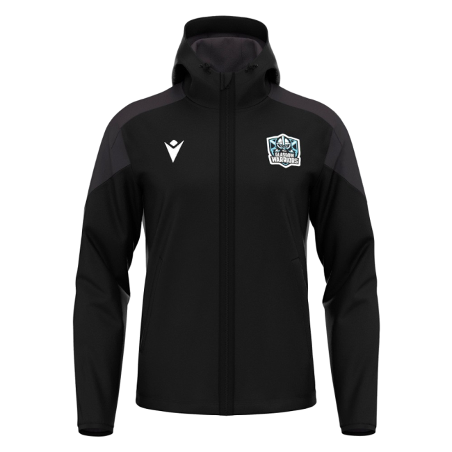 2026-2027 Glasgow Warriors Softshell Jacket (Black)