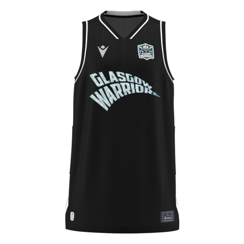 2026-2027 Glasgow Warriors Basketball Vest (Black)