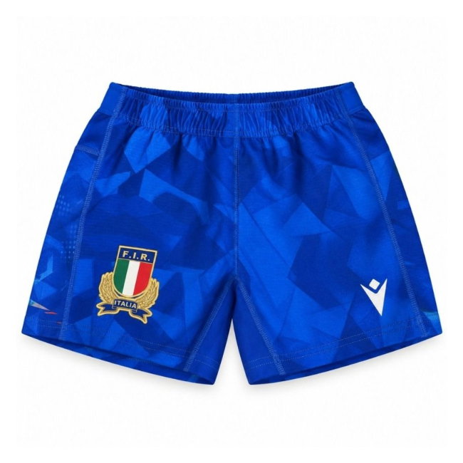 2026-2027 Italy Rugby Home Shorts (Blue) - Kids