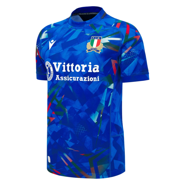 2026-2027 Italy Rugby Poly Home Shirt