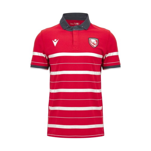 2026-2027 Gloucester Rugby Short Sleeve Cotton Replica Home Shirt
