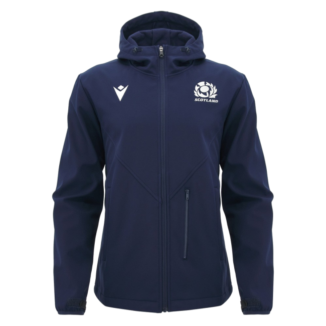 2026-2027 Scotland Rugby Softshell Jacket (Navy)