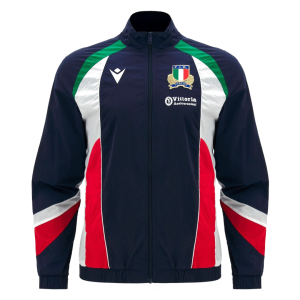 2026-2027 Italy Rugby Anthem Jacket (Navy)