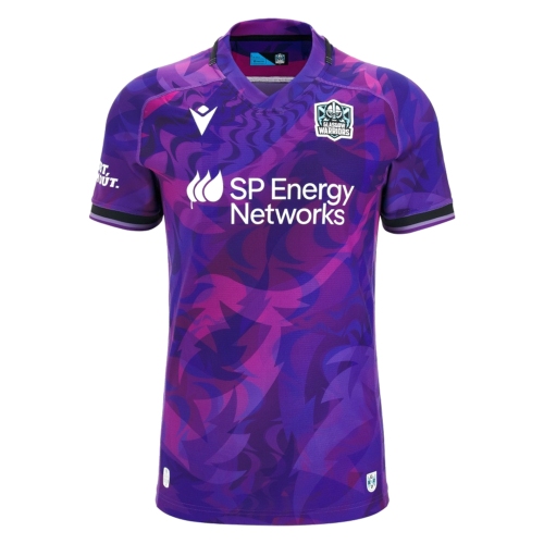 2026-2027 Glasgow Warriors Rugby Training Shirt (Purple)