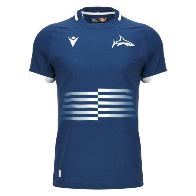 2026-2027 Sale Sharks Rugby Training Shirt (Blue)