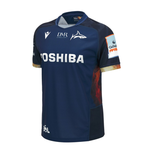 2026-2027 Sale Sharks Poly Home Rugby Shirt (Kids)