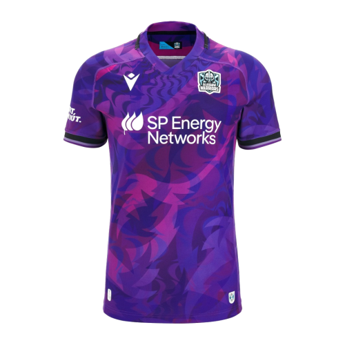 2026-2027 Glasgow Warriors Rugby Training Shirt (Purple) - Kids