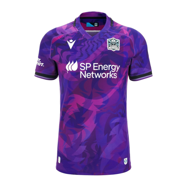 2026-2027 Glasgow Warriors Rugby Training Shirt (Purple) - Kids
