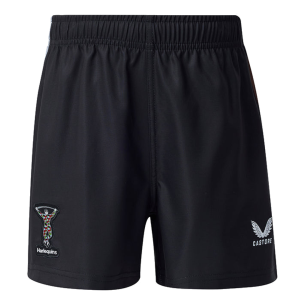2026-2027 Harlequins Home Shorts (Black) - Kids