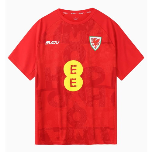 2026-2027 Wales SUDU Pre-Match Shirt (Red)