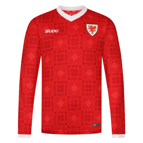 2026-2027 Wales SUDU Home Long Sleeve Shirt